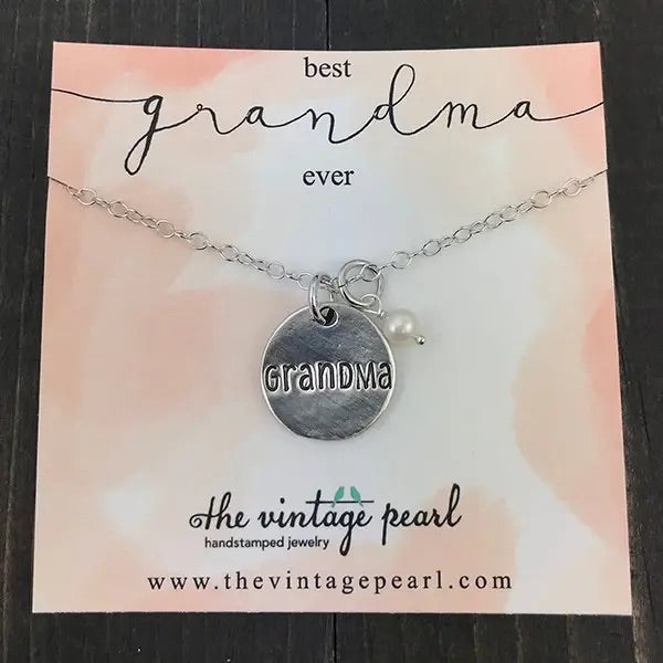 Best Grandma Ever Necklace