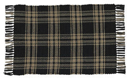 Sturbridge Rag Rug - Black