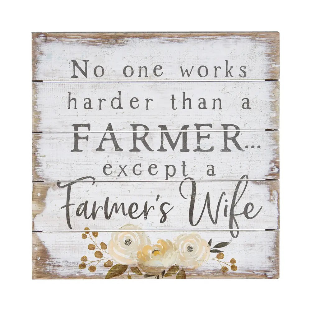 Farmer’s Wife Pallet Sign