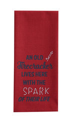 Firecracker Dishtowel