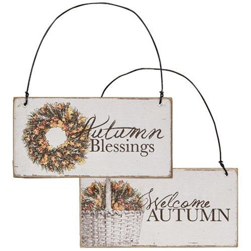 Autumn Blessings Ornaments - 2 styles