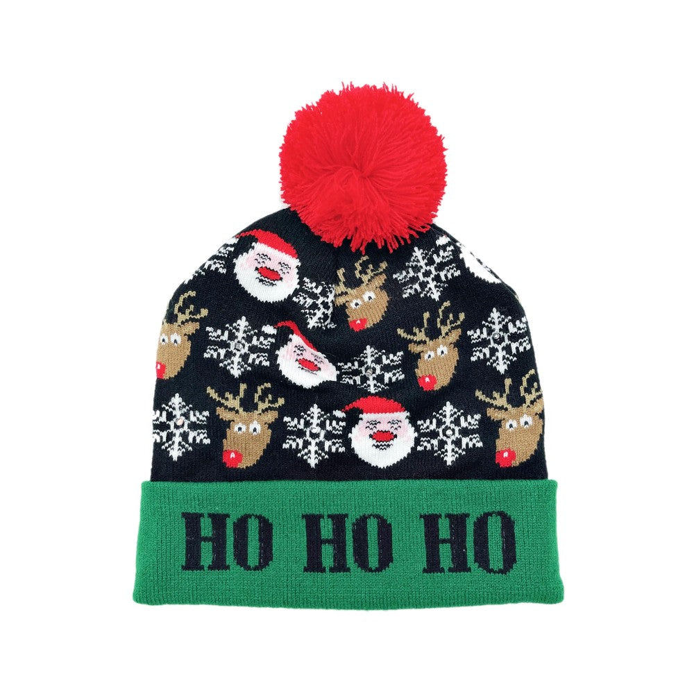 Ho Ho Ho Beanie with Pom