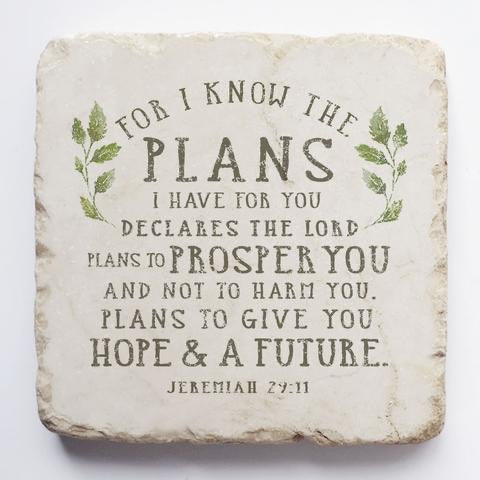 Jeremiah 29:11 Scripture Stone