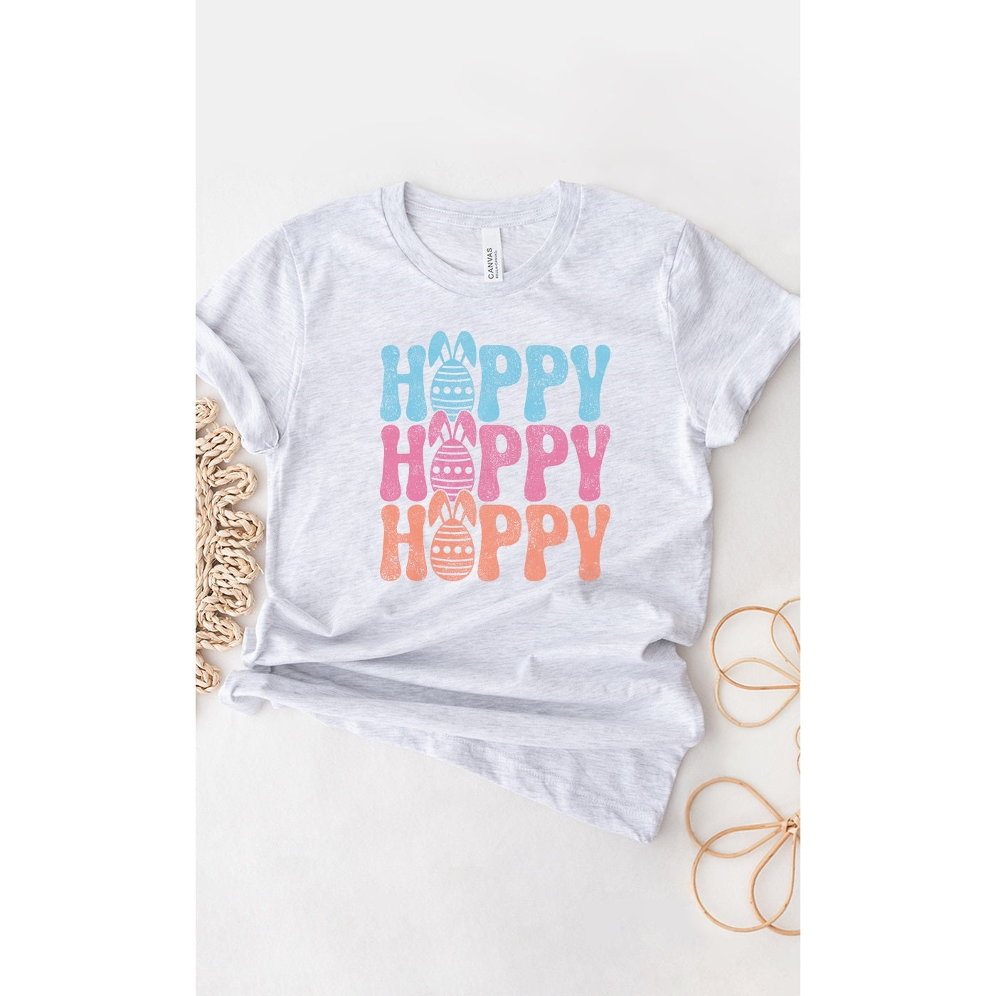 Hoppy Hoppy Hoppy Bunny Graphic Tee