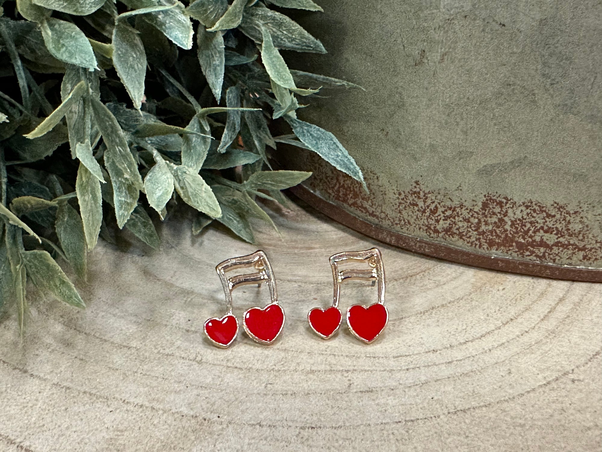 Music Lover Stud Earrings