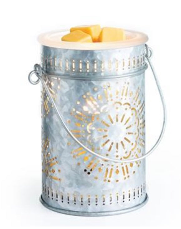 Galvanized Tin Fragrance Warmer