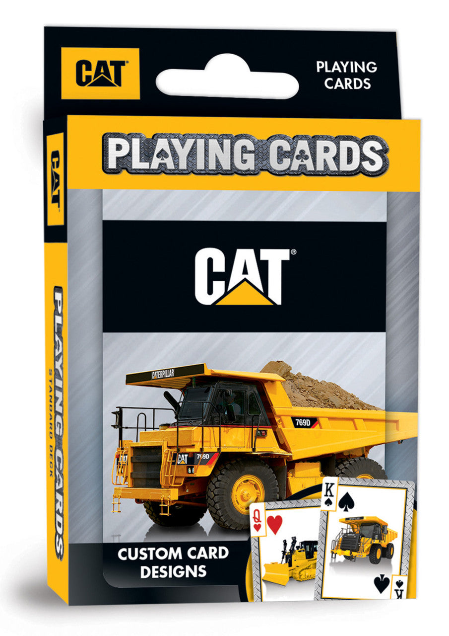 CAT Caterpillar Playing Cards