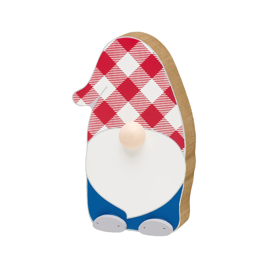 Red White Blue USA Gnome