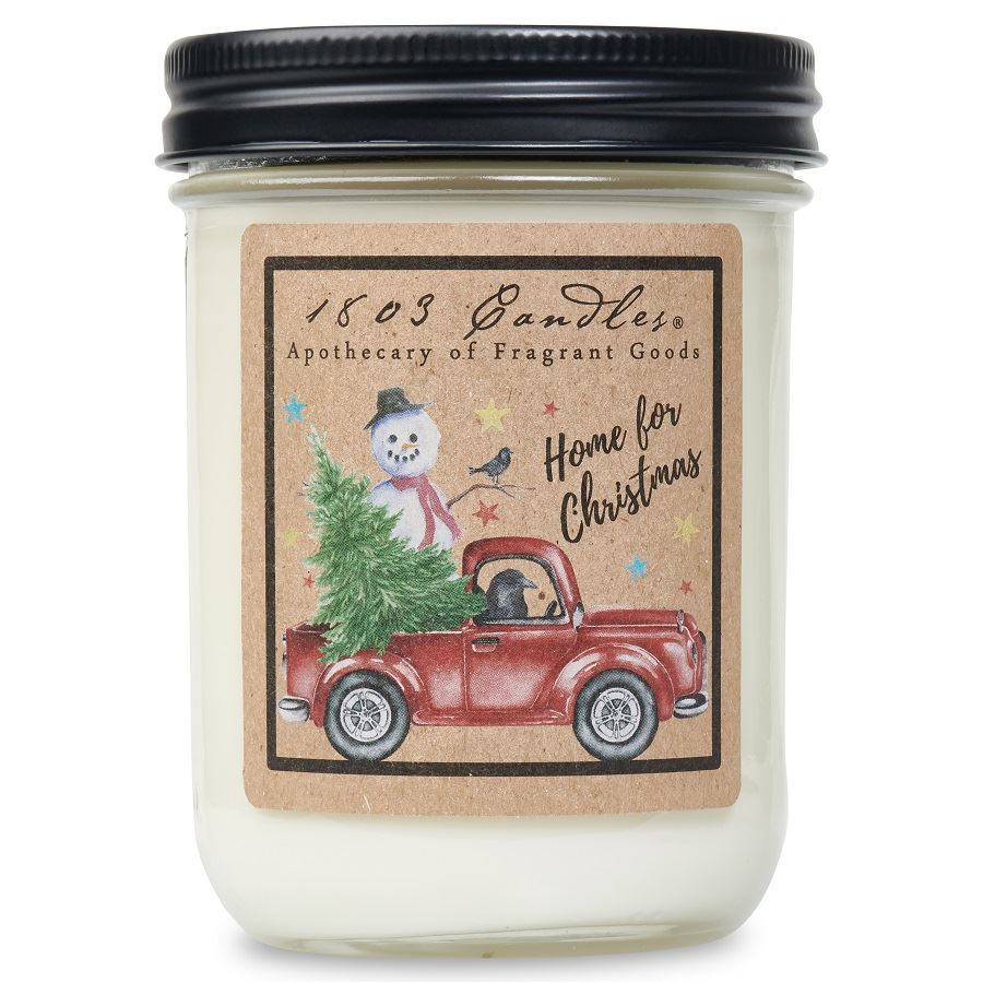 Home for Christmas Soy Jar (14 oz)