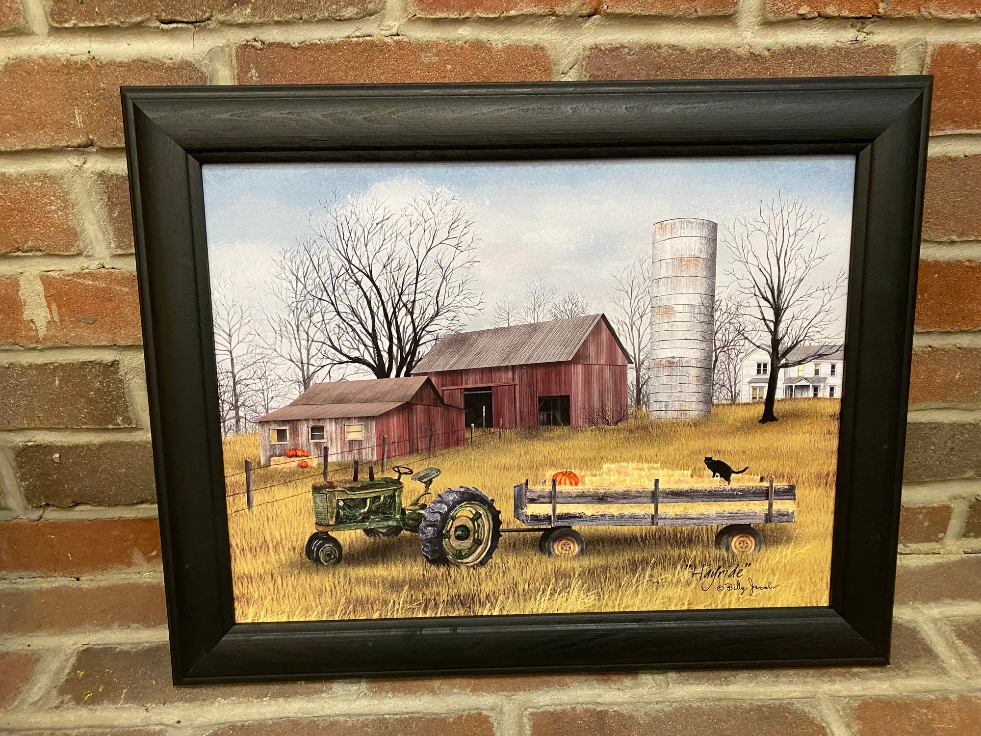 Hayride Framed Print