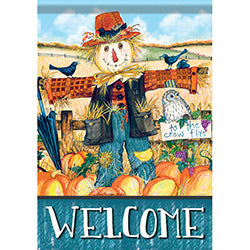 Mr Scarecrow Garden Flag