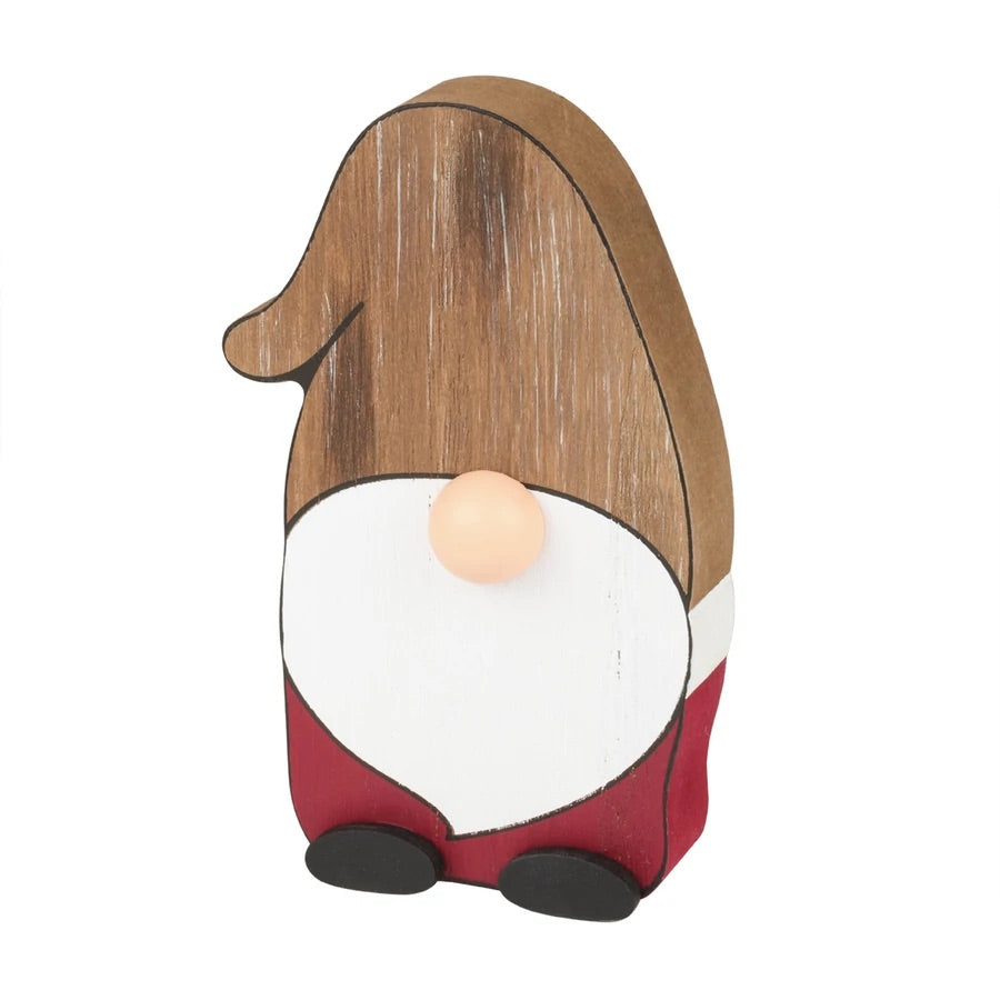 Wood Red Gnome