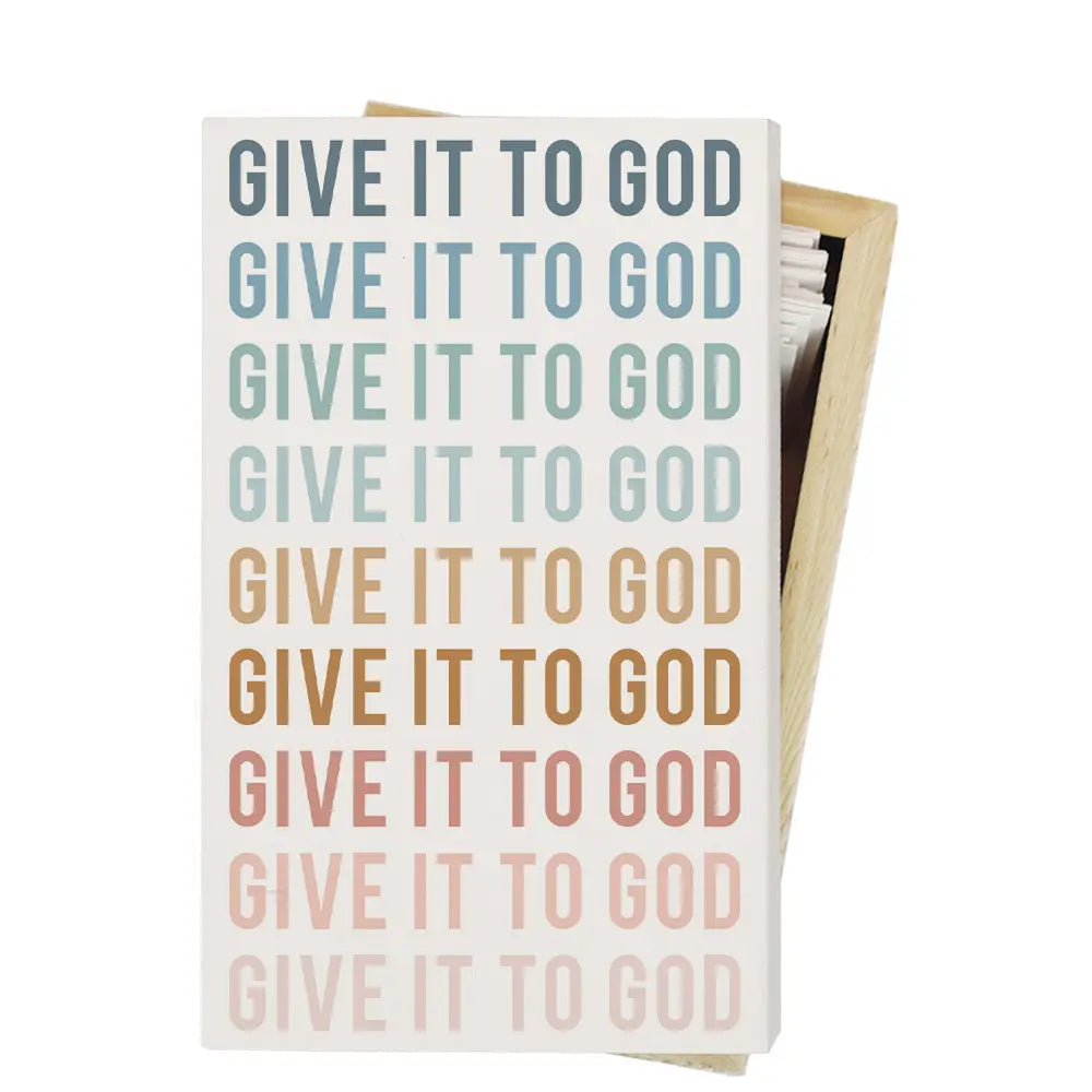 Give it to God Prayer Box