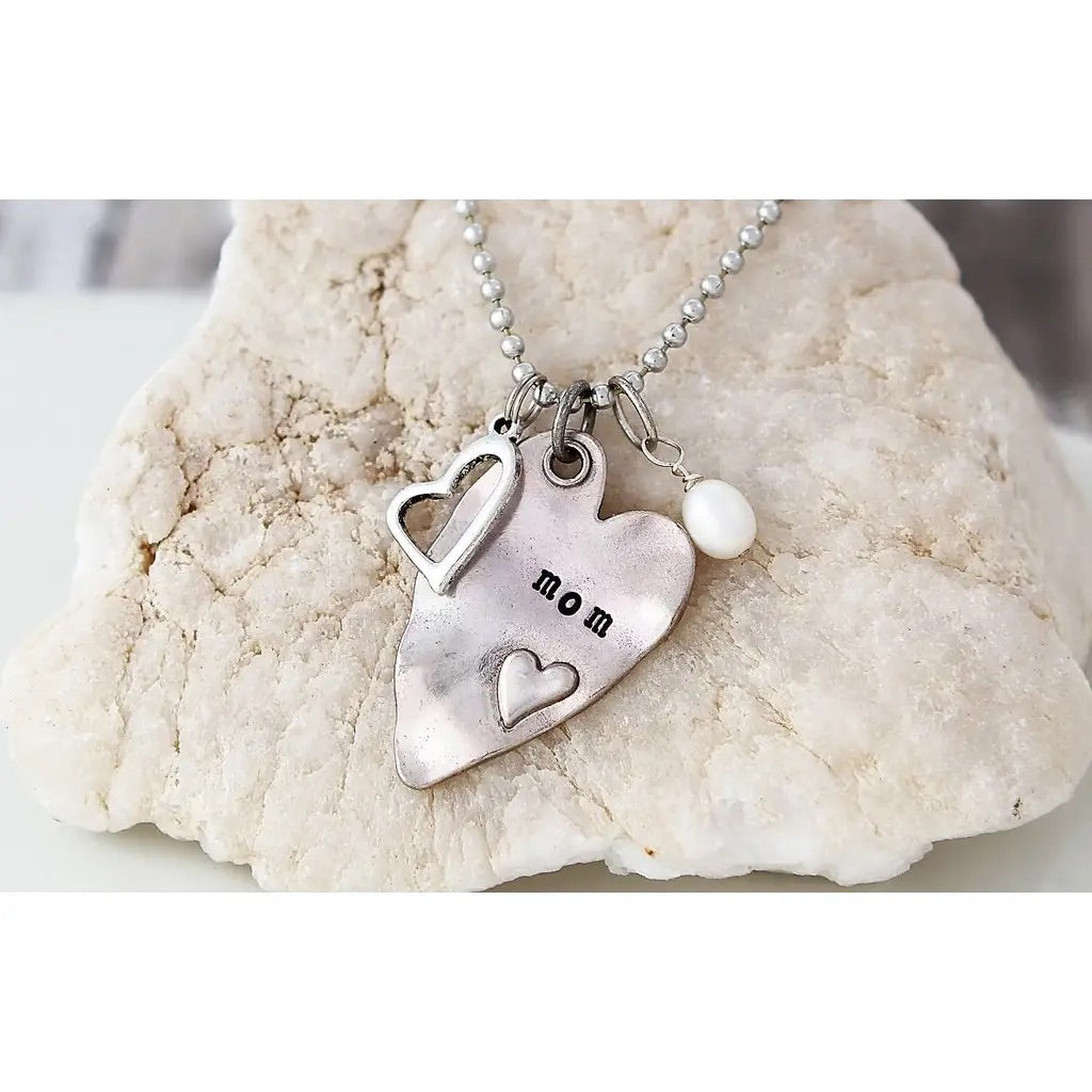 Mom Heart Necklace