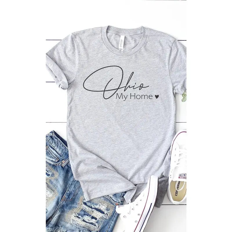 Ohio My Home Graphic Tee