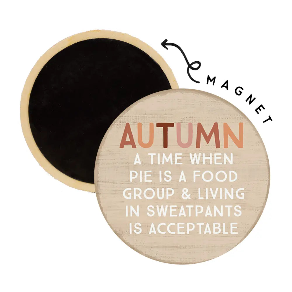 Autumn Round Magnet