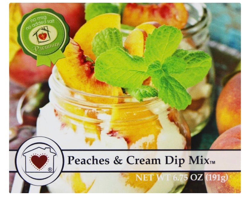 Peaches & Cream Dip Mix