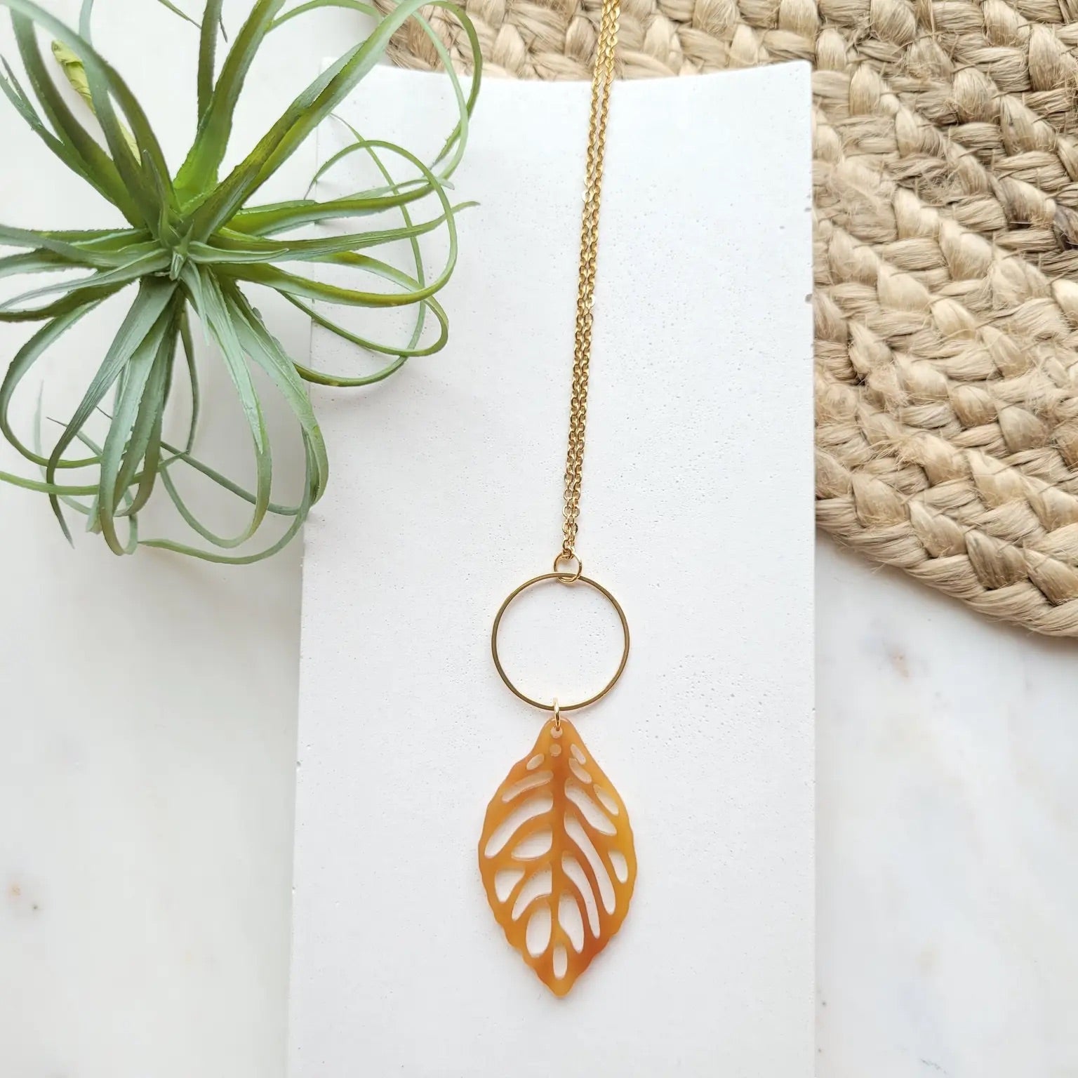 Autumn Leaf Necklace