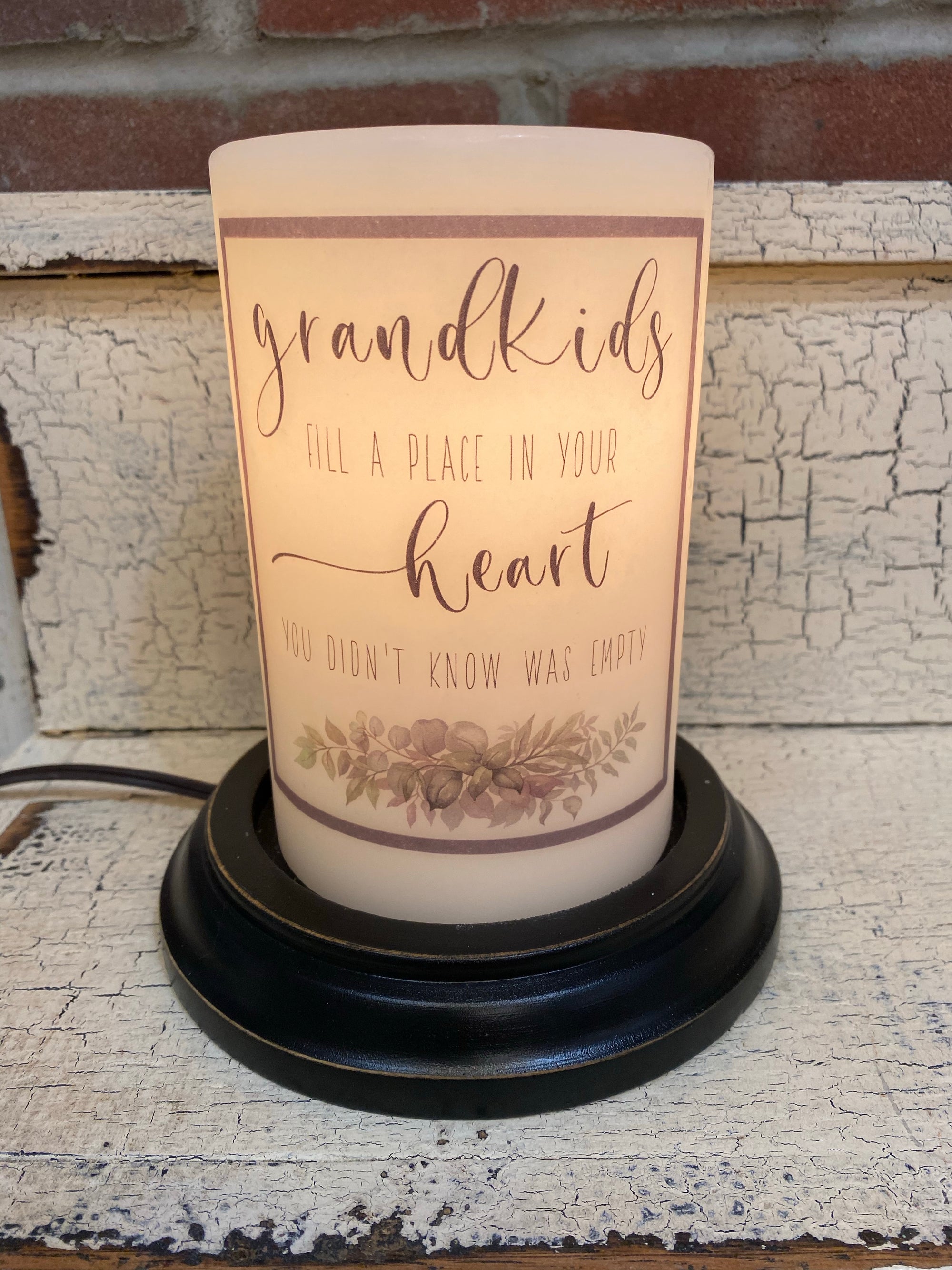 Grandkids Candle Sleeve