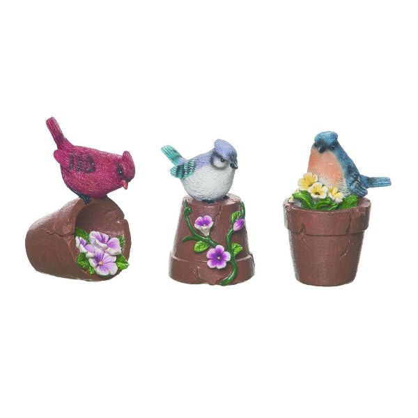 Garden Pot Bird - 3 Styles