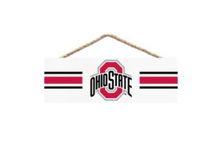 Ohio State Jute Hanging Sign