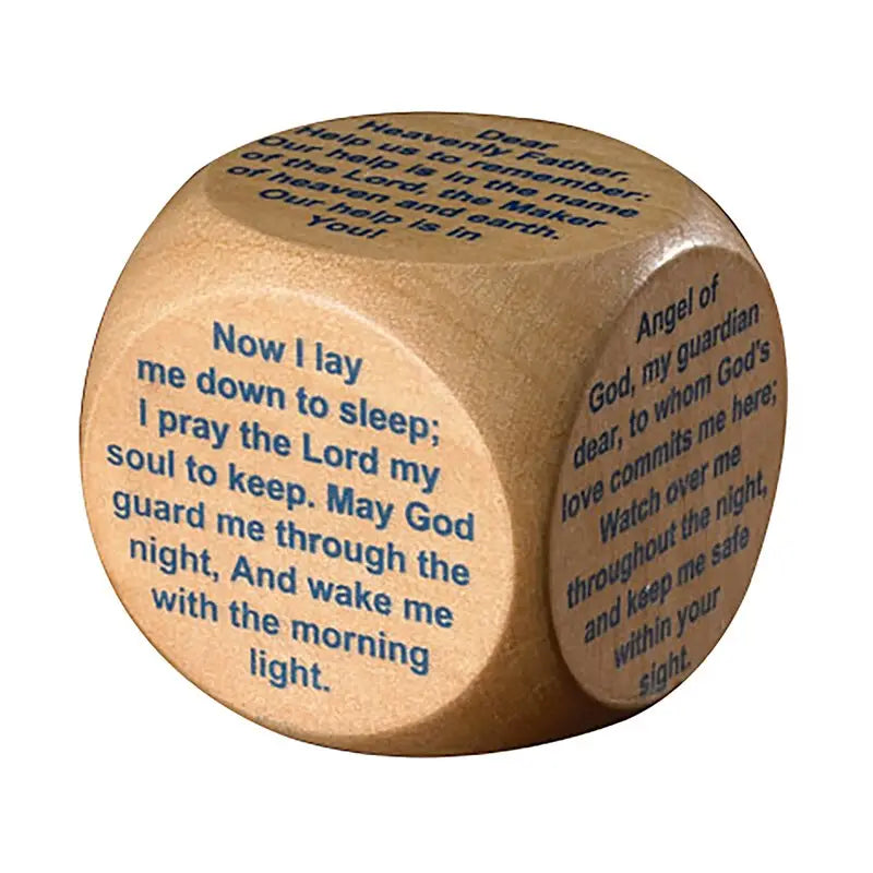 Bedtime Prayer Cube