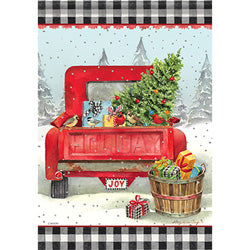 Holiday Joy Garden Flag