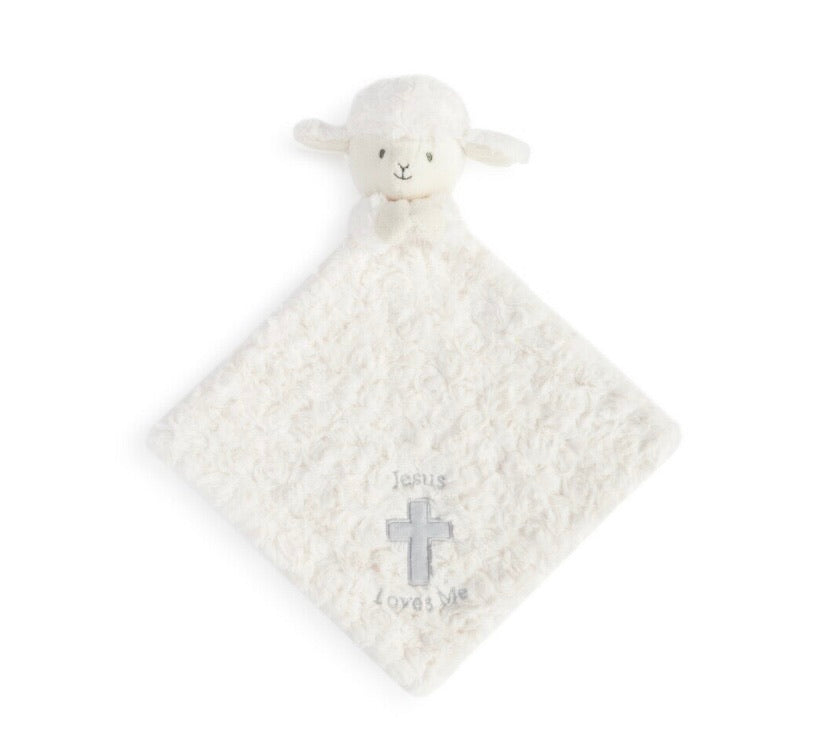 Lamb Rattle Blankie