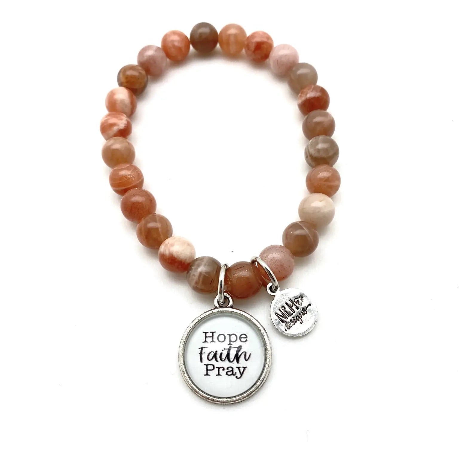 Hope Faith Pray Sentiment Bracelet