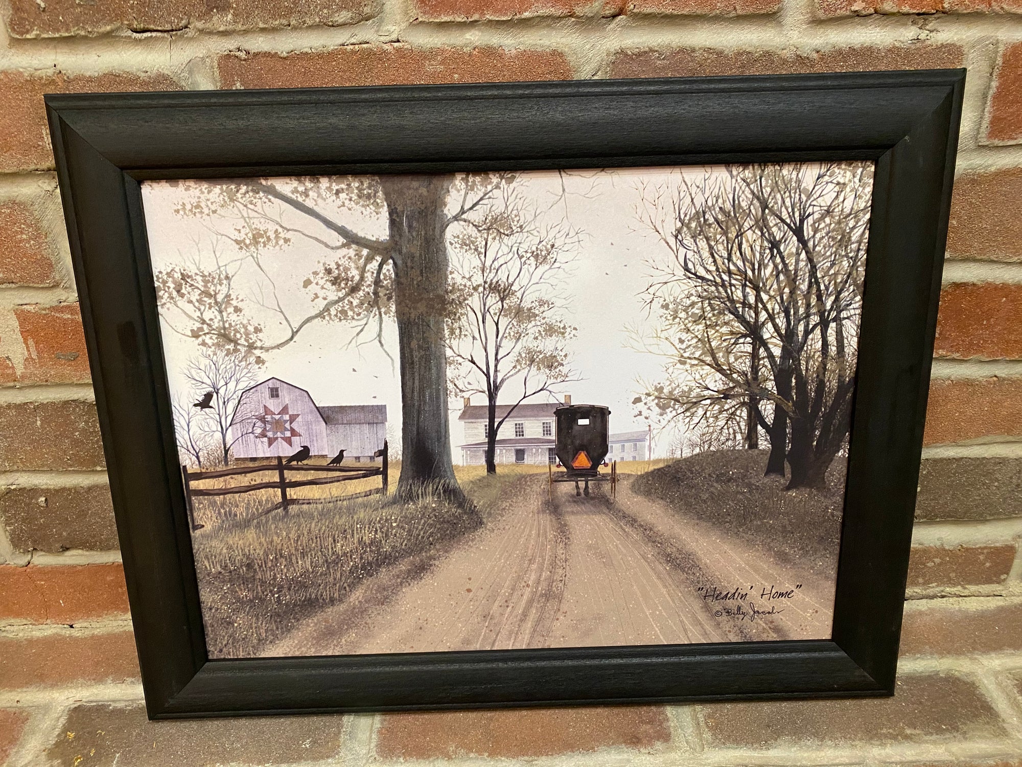 Headin’ Home Framed Print