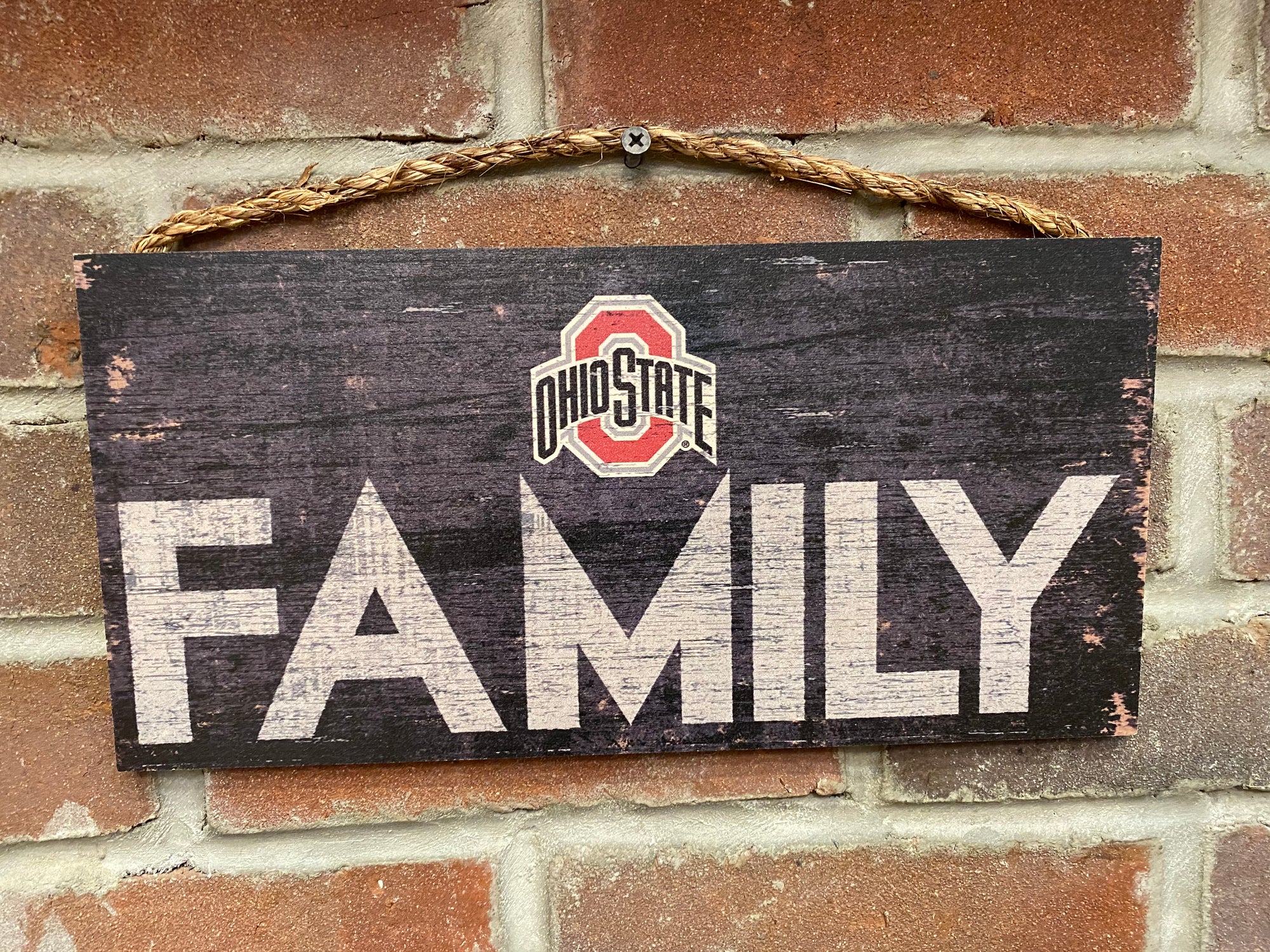 Ohio State Family Sign