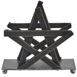 Tobacco Star Napkin Holder