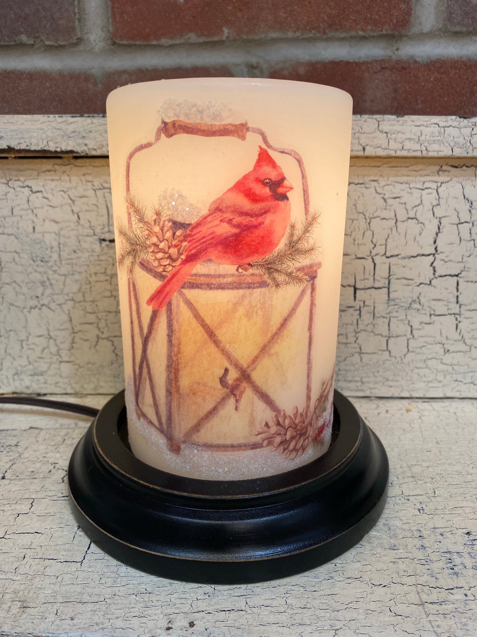 Winter Lantern Candle Sleeve