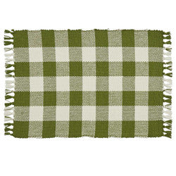 Wicklow Check Placemat - Sage