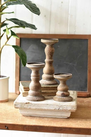 Serena Pillar Holders/Pedestals - 3 Styles