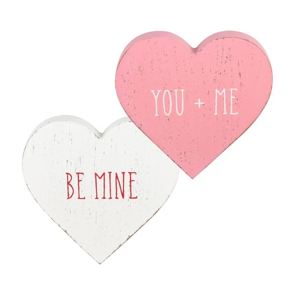 Be Mine Hearts - Set of 2