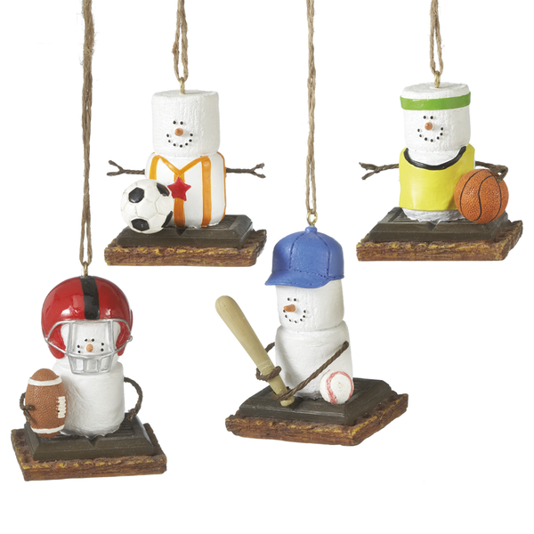 S’mores Sports Ornament - 4 styles