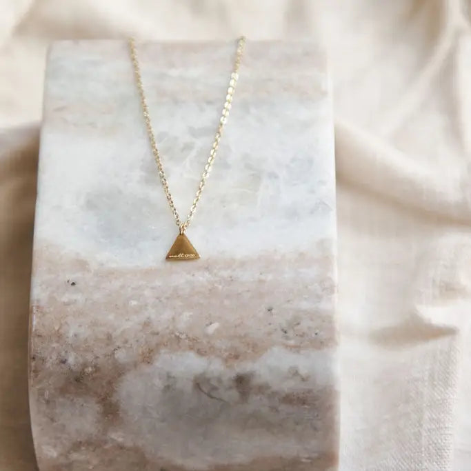 Mountain Pendant Necklace