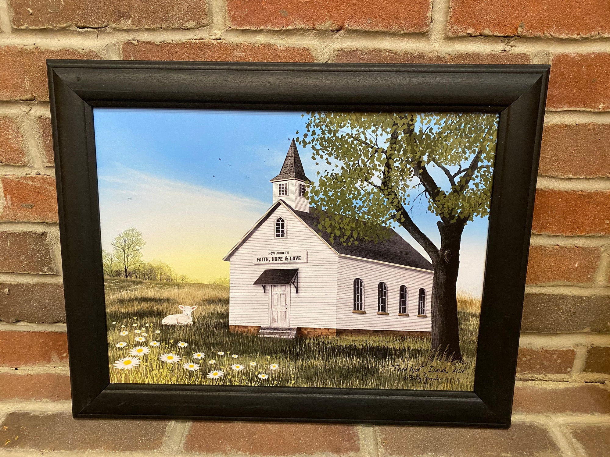 Fear Not Framed Print