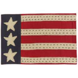 Star Spangled Accent Mat