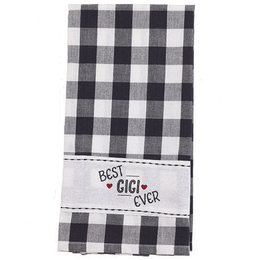 Best Gigi Check Towel