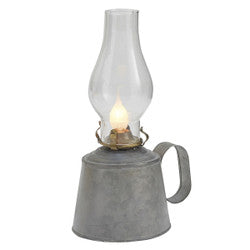 Galvanized Oil Lamp