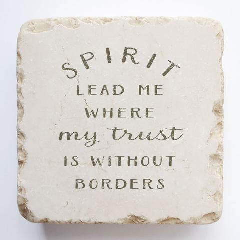 Spirit Lead Me Scripture Stone