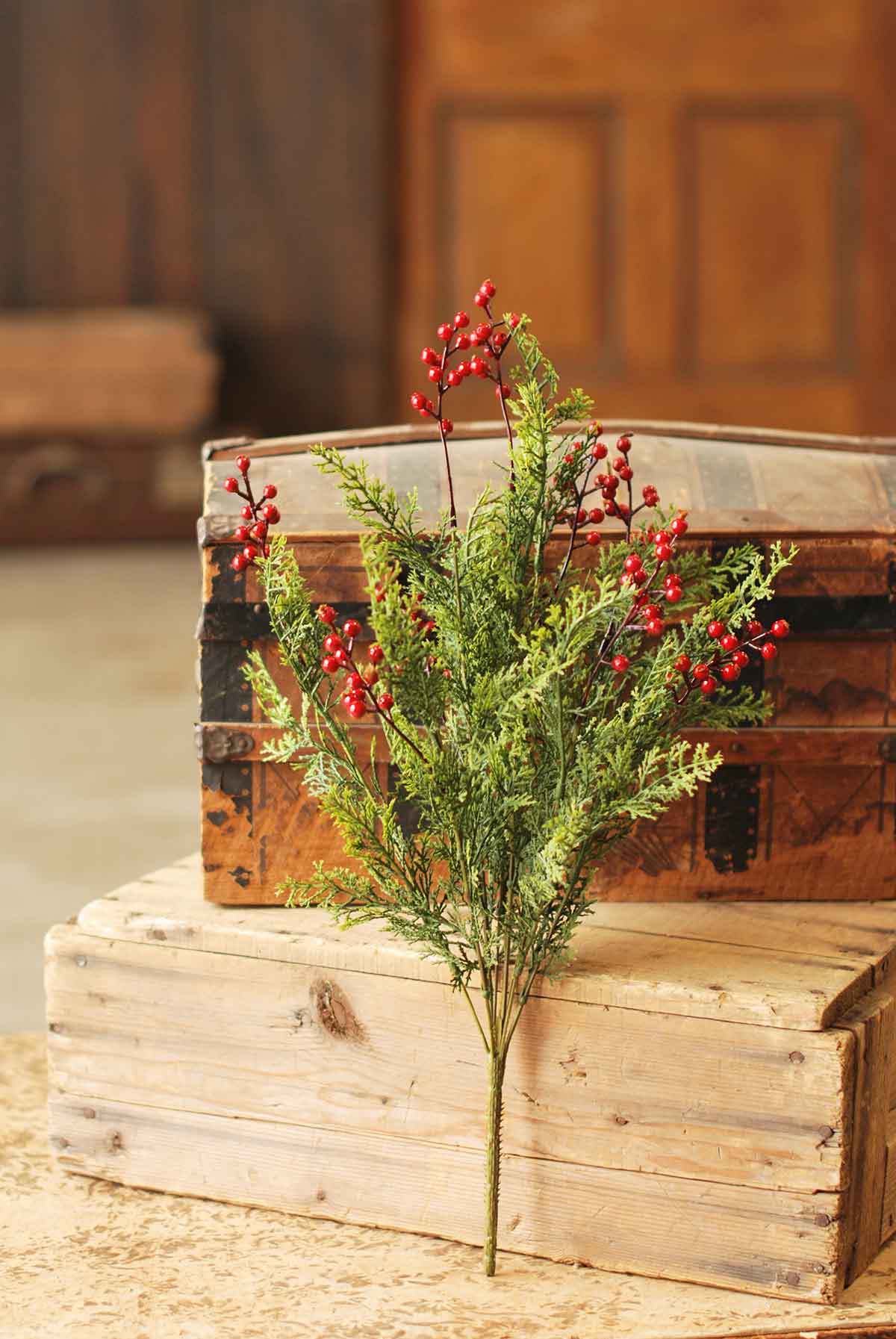 Red Cedar & Berries Bush