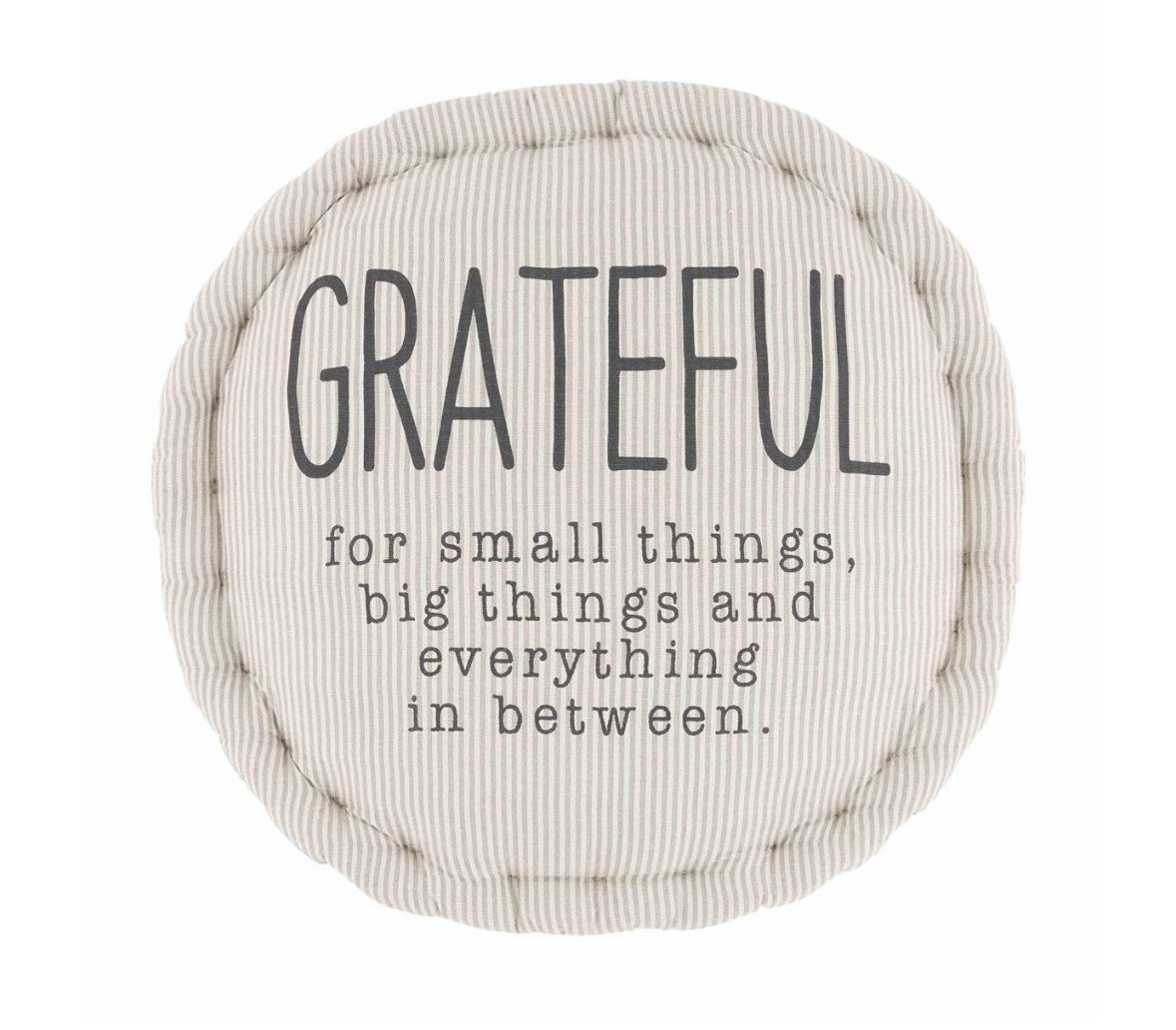 Grateful Round Pillow