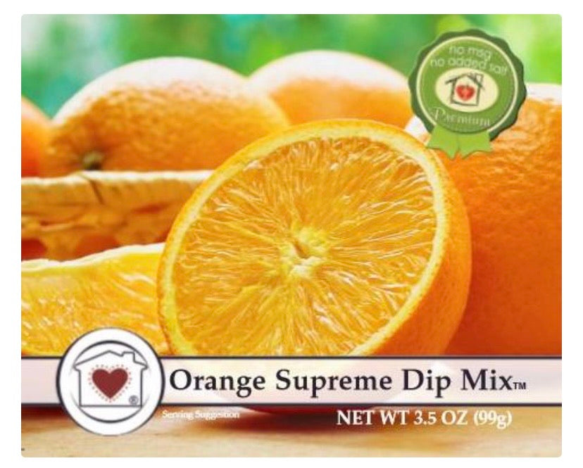 Orange Supreme Dip Mix