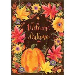 Autumn Frame Garden Flag