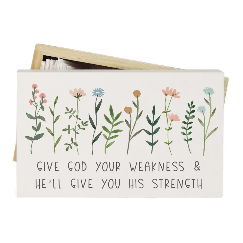 Give God Strength Prayer Box