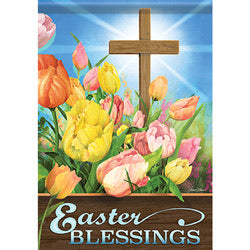 Morning Blessings Garden Flag