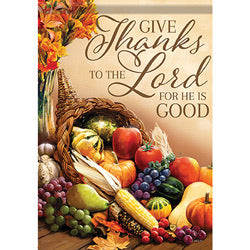 So Thankful Garden Flag